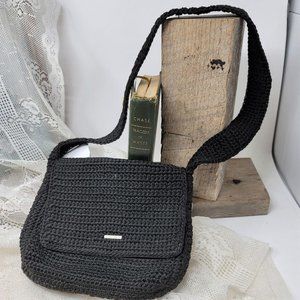 Black Knit The Sak Purse Shoulder Bag